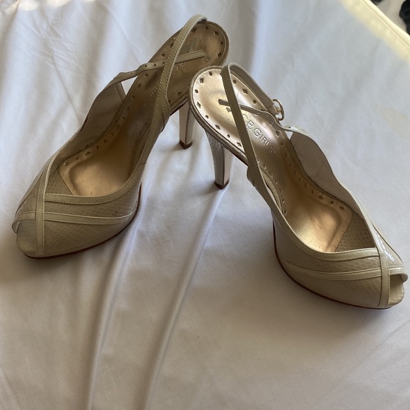 Nude snake pattern heel - Picture 3 of 3